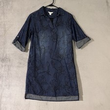 CATO Blue Chambray Tunic Shirt