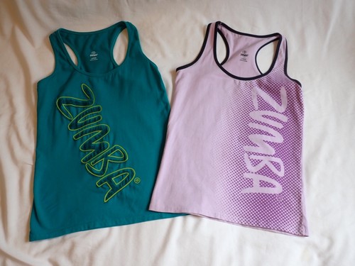 Zumba tanks qty size - zumba,
