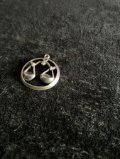 Sterling Silver Libra Scales