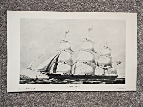 White star clipper ship - clipper,