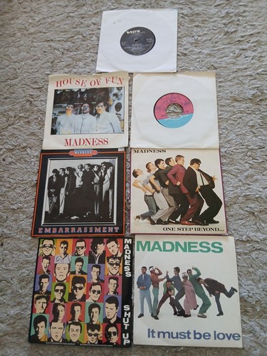Madness vinyl singles - ,