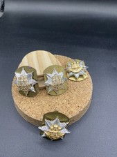 4 Royal Anglian Collar Badges