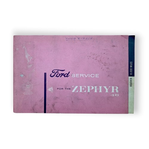 Ford zephyr genuine unused - 4/6,