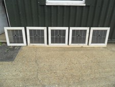 Wooden Windows Stain Glass  530mm x 525mm