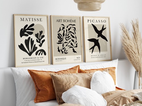Set exhibition posters - of, 3