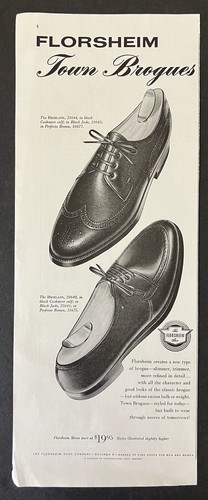 1960 florsheim shoes town - 1960,