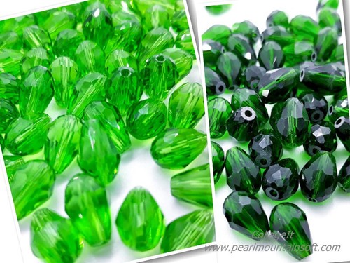 Acrylic transparent faceted - acrylic,