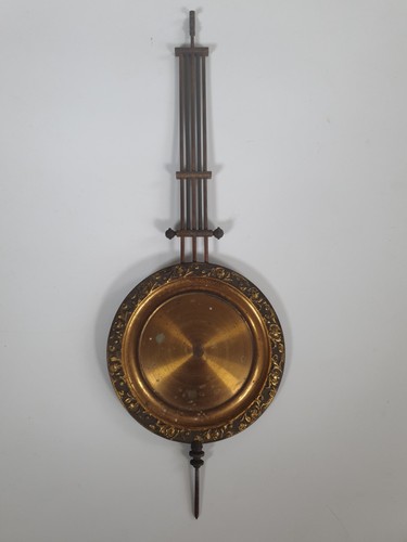 Antique vintage gridiron clock - antique,