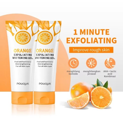 Orange exfoliating gel dead - exfoliating,