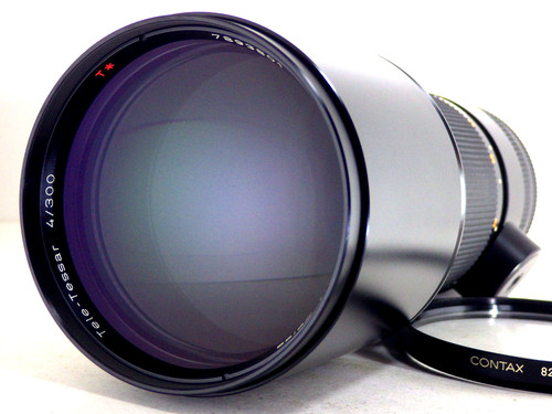 Contax carl zeiss tele tessar - contax, tele-tessar