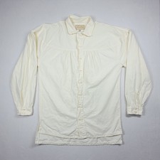 Scully Shirt Mens M Ivory