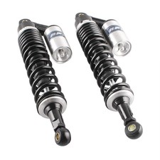 2x 400mm 15.75" Air Shock Absorbers Yamaha Honda Kawasaki Suzuki ATV Quad