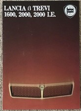 LANCIA Car Sales Brochure c1982 #88799115 BETA TREVI 1600 2000 2000IE