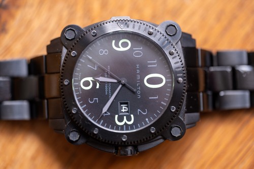 Hamilton khaki automatic below - hamilton,