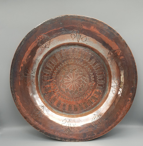 Antique tinned over copper - antique,