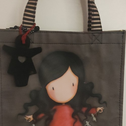 Santoro gorjuss grey tote - santoro's,