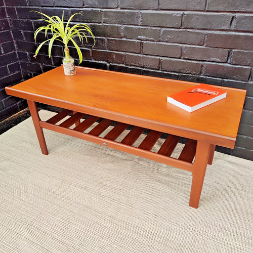 Mid century myer teak coffee - century,