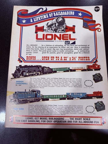 Lot vintage lionel - of,