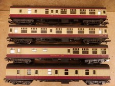 4x Lima BR Mk1 Coaches for Hornby OO Gauge Train Sets.