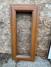 UPVC Window.  Golden Oak UPVC Window. Double Glazed Window
