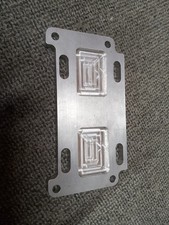 Harley 4 Speed Transmission Plate  1/2" Offset