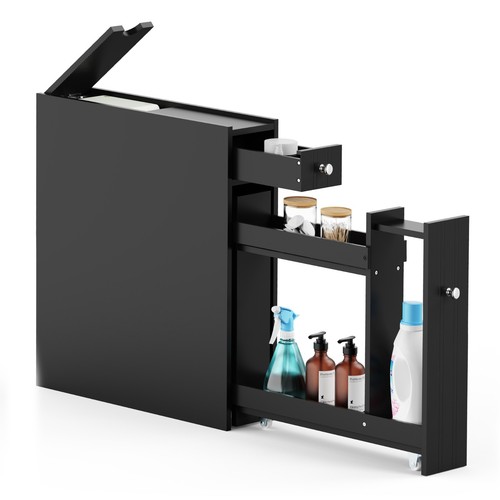 Slim bathroom storage unit - slim,