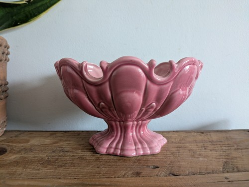 Large vintage pedestal mantle - vintage,
