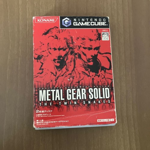 Nintendo gamecube metal gear - gamecube,