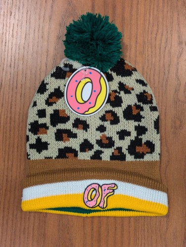 Odd future leopard pom beanie - odd,