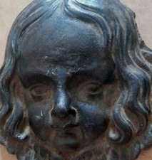 Angelot 18th Cast Iron Putti