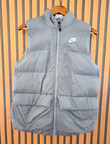 Nike boys grey puffer gilet - boys,