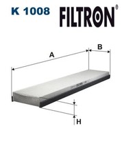 Interior air filter - air, k