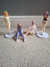 Quintessential Quintuplets Figures : Miku,  Nino, Ichika, Yotsuba - Swim & PJ
