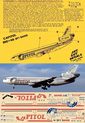 Jet set decals 144 douglas - jet,