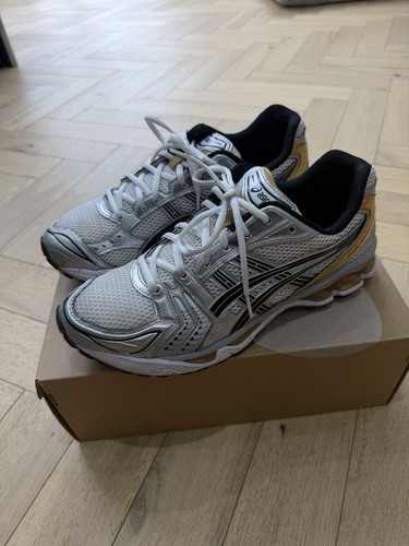 Asics gel kayana - white, gold