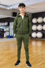 Mens Fleece Tracksuit 2 PC