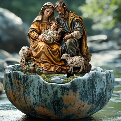 Garden jesus nativity scene - garden,