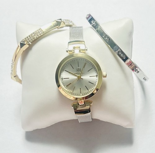 Ladies gold watch gift - gift, set