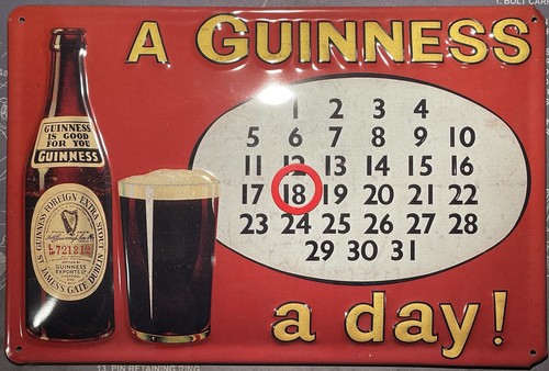 Guinness everlasting calendar - everlasting,