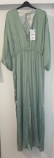 ZARA WOMEN MINT GREEN WRINKLED