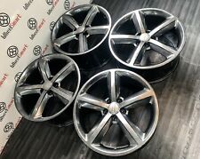 GENUINE AUDI 18" TT ALLOY WHEELS - 5 x 112 - SHADOW CHROME