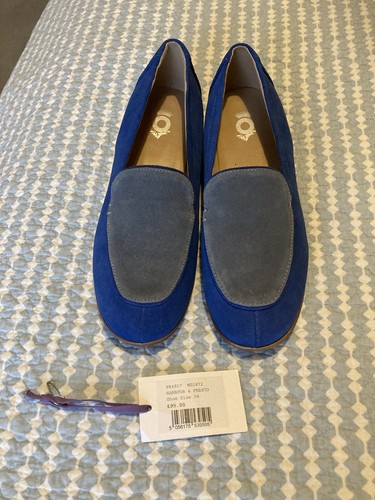 Brand new brora suede loafers - brand,