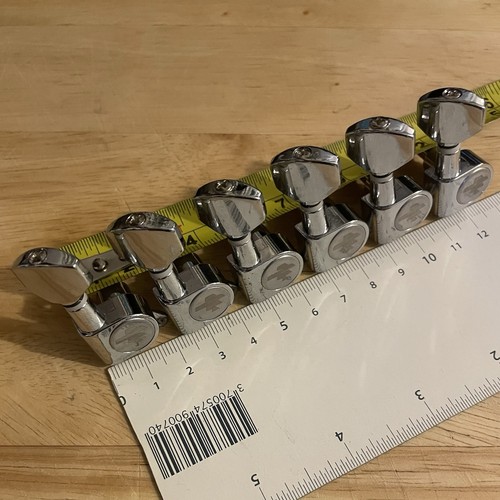 Inline chrome guitar tuners - guitar,