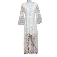 NWOT. For the Bride or Special Occasion an Elegant White Lace Dress. 4