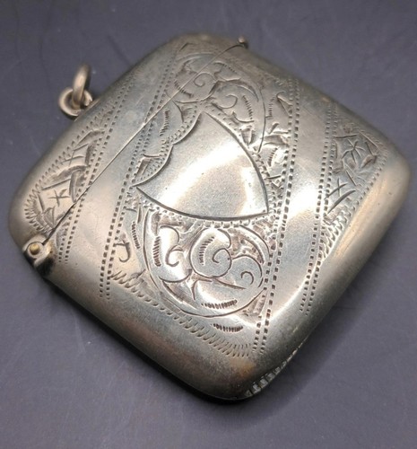 Antique vesta match case - vesta,