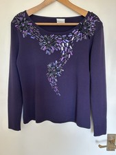 Roman Originals Purple Beaded