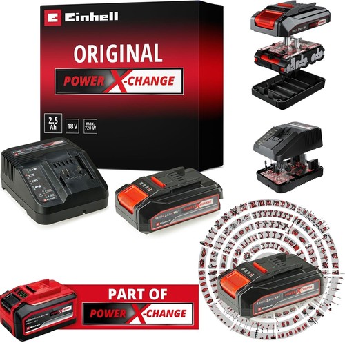 Einhell 18v 5ah power - einhell, 2.5ah