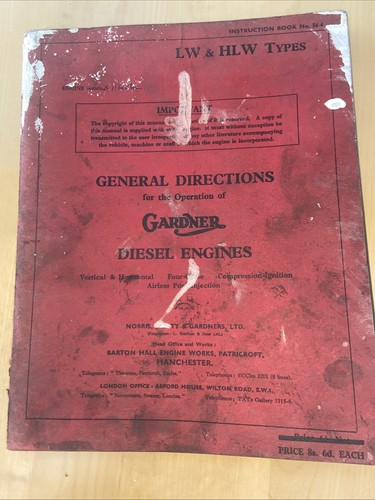 Gardner diesel engines - diesel,