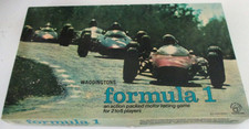 VINTAGE WADDINGTONS FORMUILA 1 RACING GAME (1960's)  - COMPLETE & EXCELLENT