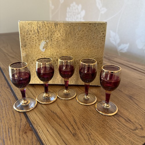 Vintage cranberry red - 5,